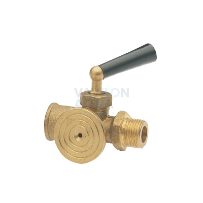 Кран под манометр ICMA 3-х ходовой. PN 16 Tmax=110°C, (вн/нар). 1/2"