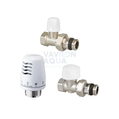 KTE 1101 +765-940 +815-940 Термостатический комплект ICMA прямой 1/2" "Антипротечка"